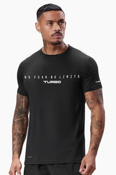 Turbo Motivational Quote ClimaCool Dry-Fit Tee